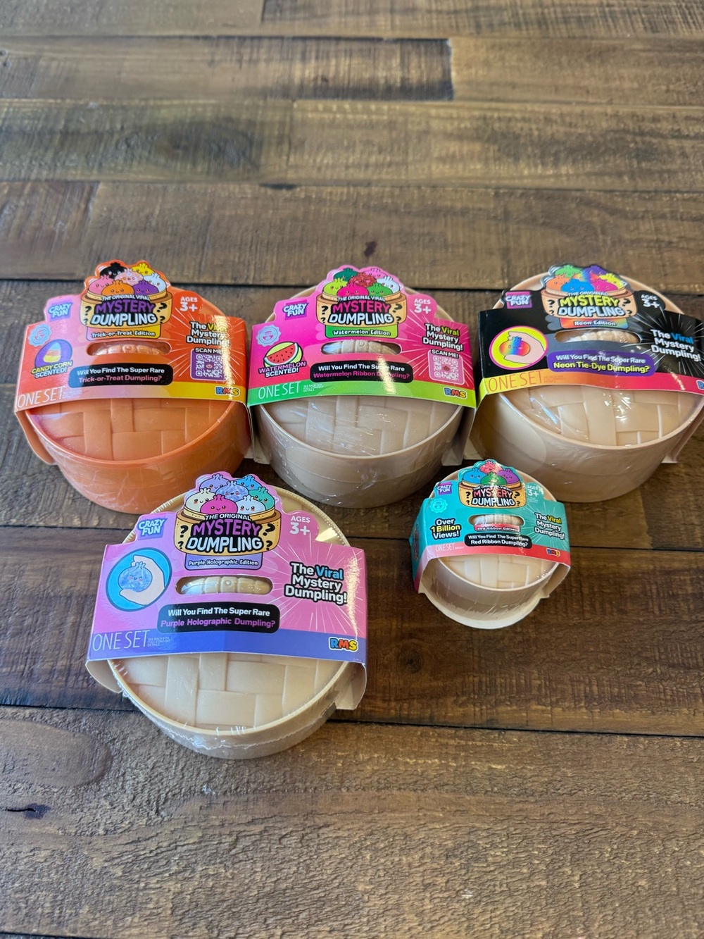 RMS Mystery Dumpling Bundle - 5 sealed and unopened!!!
